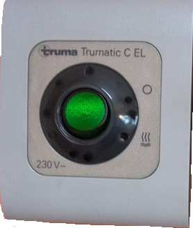 CCG 27392 Truma Trumatic Control Panel 230V 34000-63800